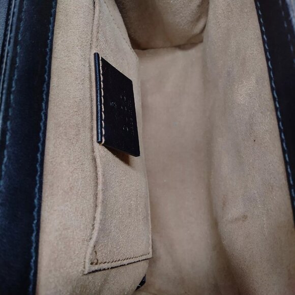 641602BA (X6) Gucci Shoulder Bag Brown PVC - Picture 6 of 9